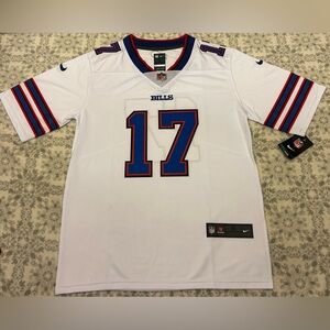 Josh Allen #17 Buffalo Bills On Field Jersey - White Stitched NWT
